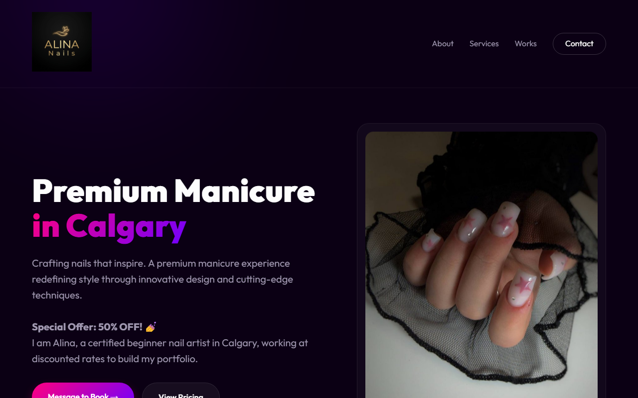 Alina Nails Calgary